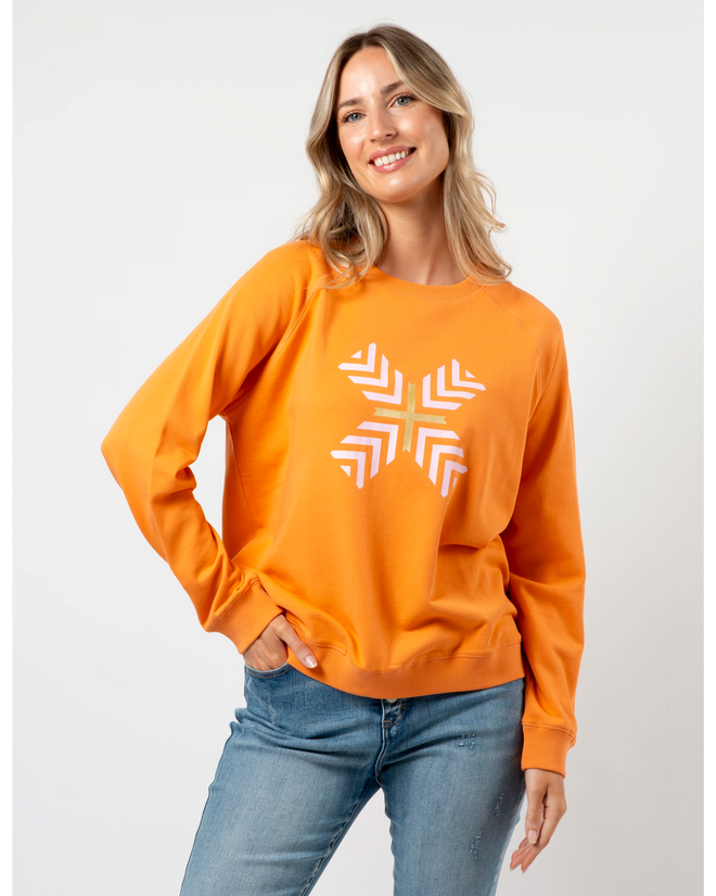 Stella and Gemma Mandarin Candy Cross Classic Sweatshirt