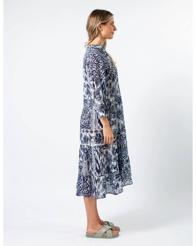 Stella and Gemma Bodrum Dress Medina Blue