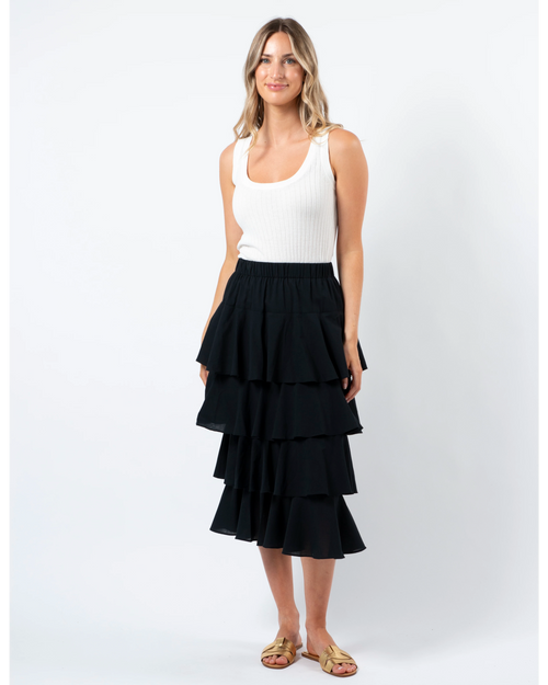 Stella and Gemma Nelly Skirt Black