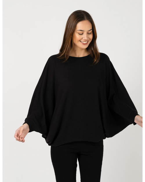 Stella and Gemma Sable Top Black