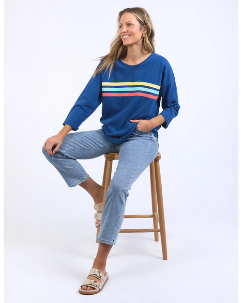 Elm Horizon Sweatshirt Saphire