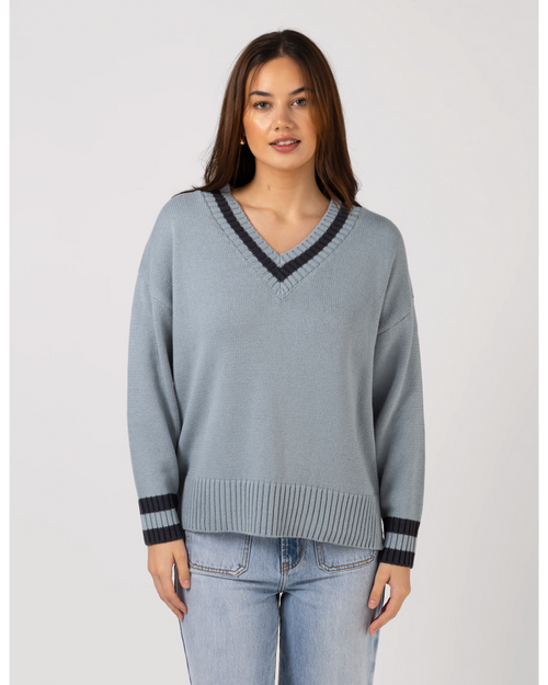 Stella and Gemma Jimmy Jumper Slate