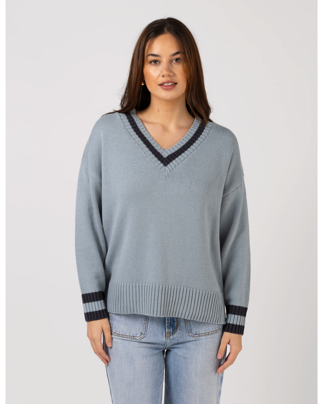 Stella and Gemma Jimmy Jumper Slate