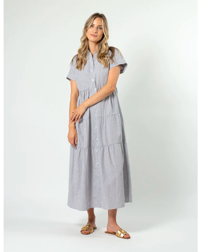 Stella and Gemma Penelope Dress Classic Stripe