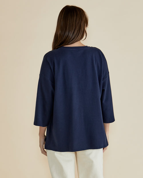 Betty Basics Raven Top Navy