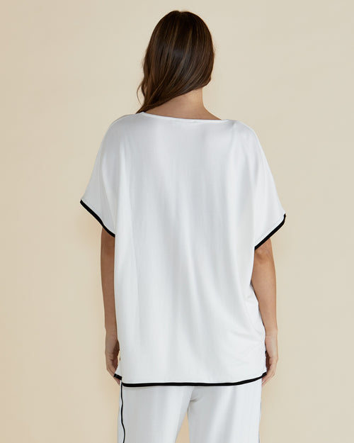 Betty Basics Clara T Shirt Winter White