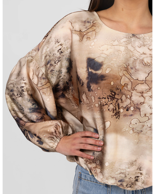 Stella and Gemma Verity Blouse Winter Watercolour