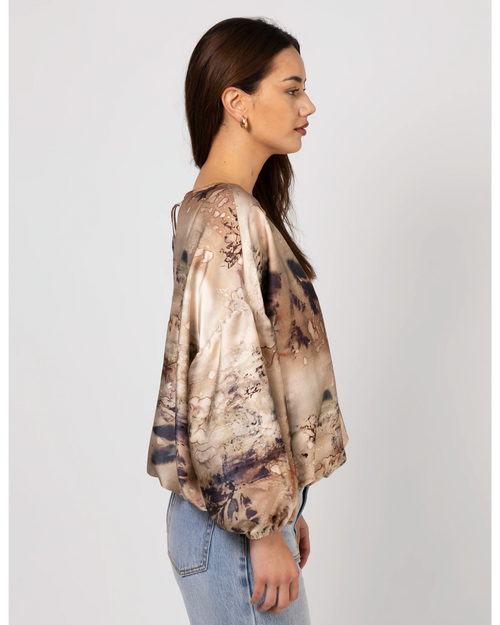 Stella and Gemma Verity Blouse Winter Watercolour